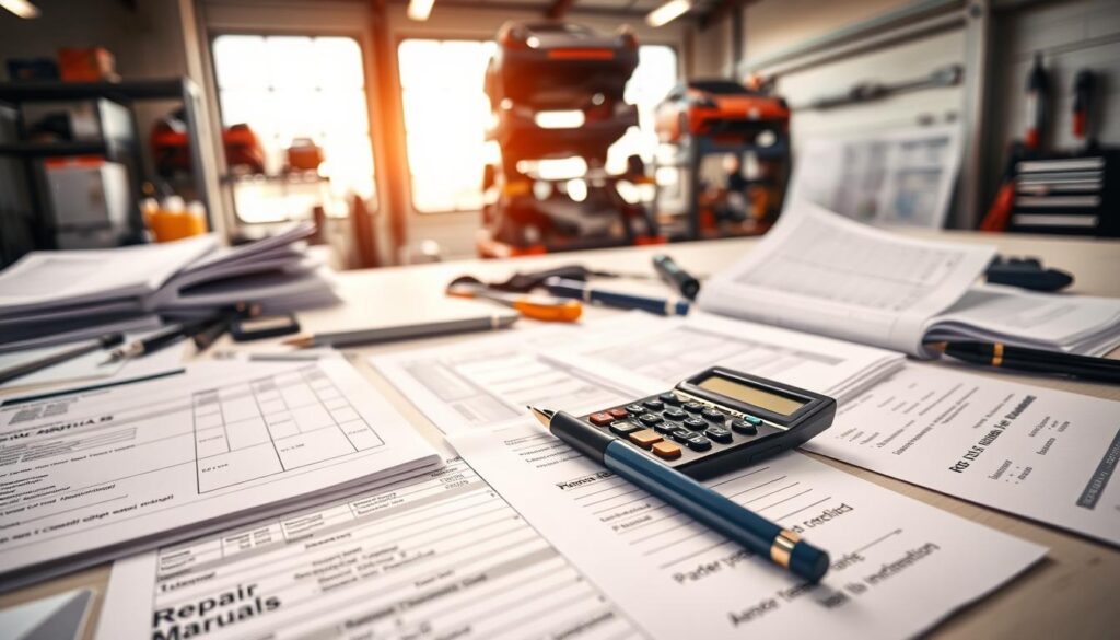 dokumentacja naprawy pojazdu